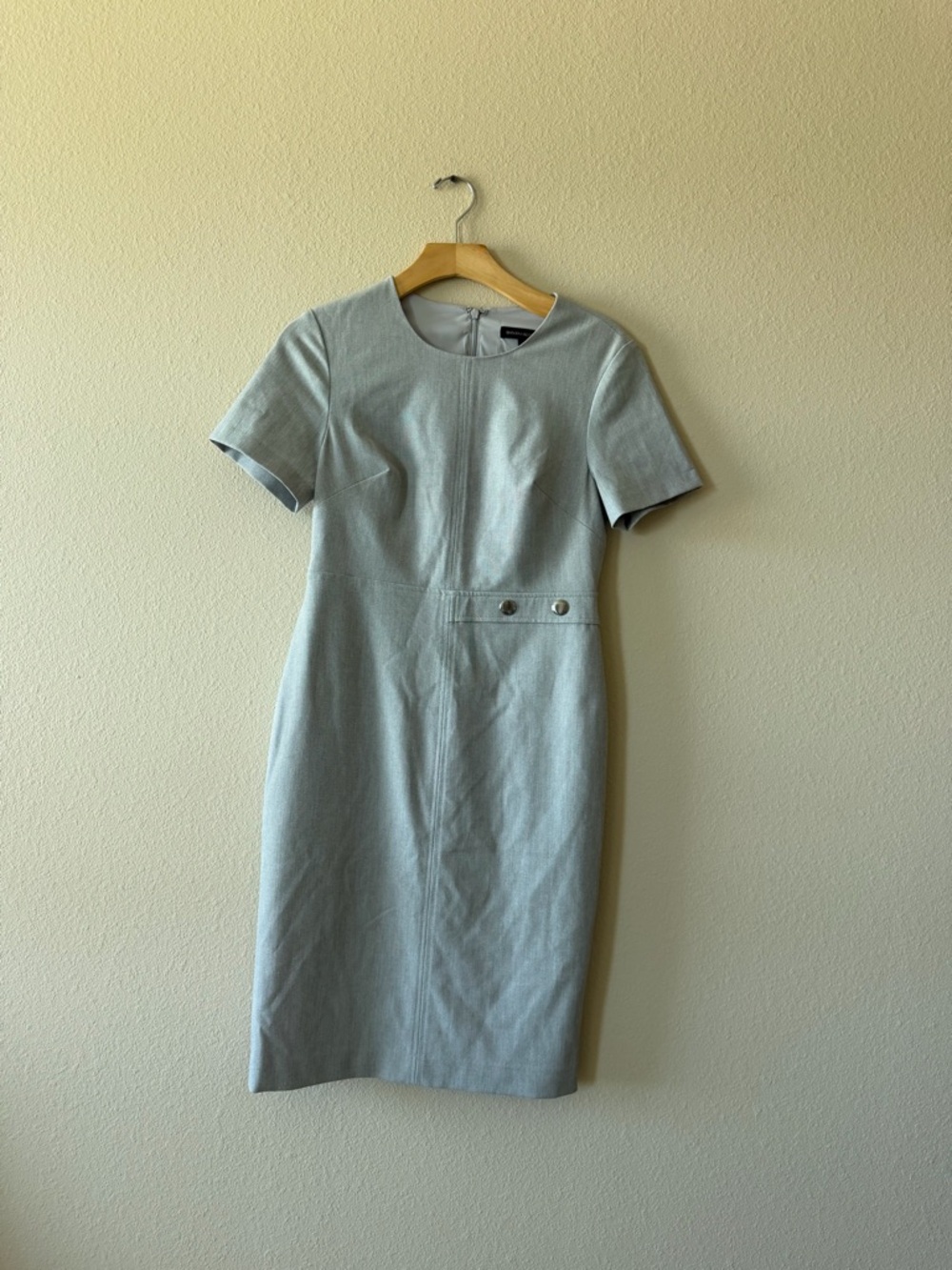 Banana Republic Short-Sleeve Midi Dress